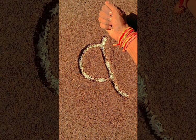 🍀’a’ Alphabet Design without Seeds New 🐉Beautifully Nature Seed Art’|relaxing & funny Craft#seeds