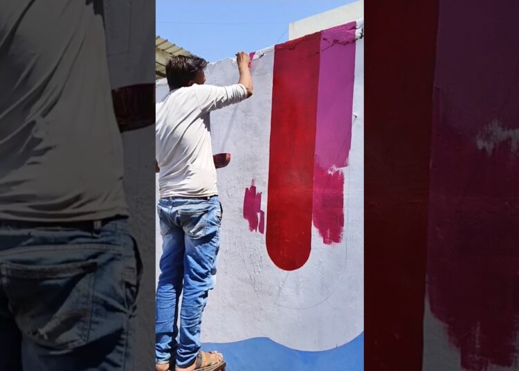 Street Art of Kadi City #art #artist #artwork #walldecor #bharatartbox