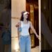Disha Patani Exit Manish Malhotra Home #dishapatani #bollywood #celebrity #paparazzi #shorts