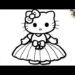 Easy Hello Kitty Drawing & Coloring for Kids| Fun Art Tutorial