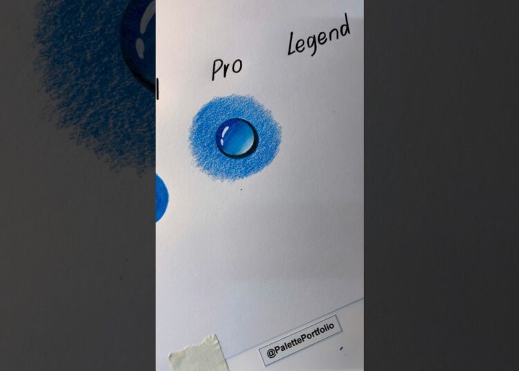 Water drop. BEGINNERS to LEGEND #howtodraw #art #drawing #artist #shorts