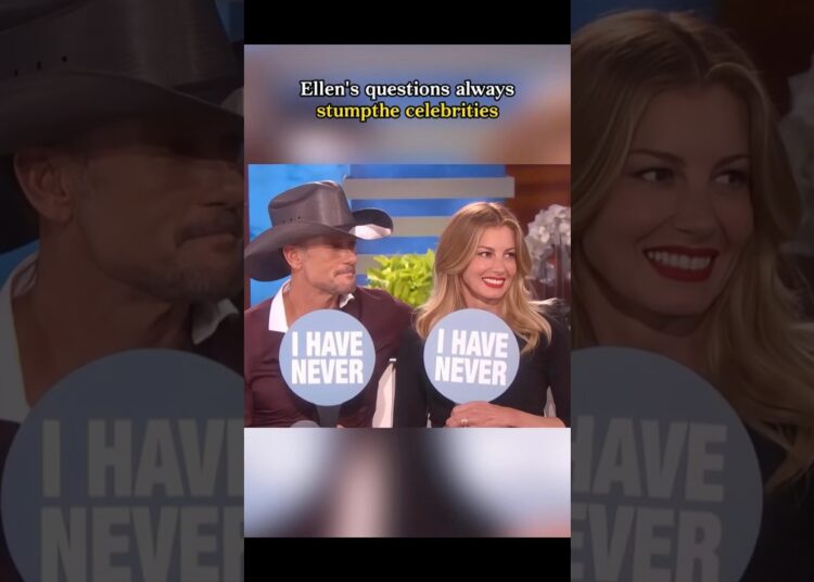 Ellen’s questions always stump the celebrities.#usa #celebrity #ellenshow #fyp #viral #funnyvideo