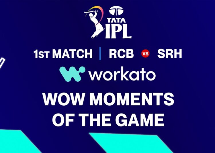 Highlights: 1st Match, Royal Challengers Bengaluru vs Sunrisers Hyderabad | TATA IPL 2026