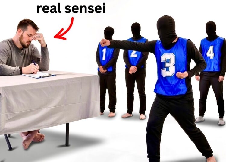 Can these Martial Artists fool a Black Belt?