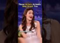 Those actors actually sing great too❤️ #celebrity #shorts