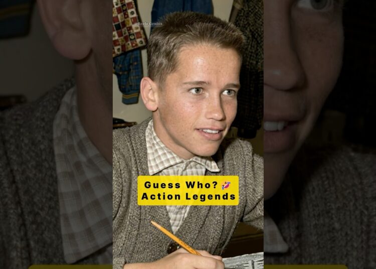 Action Heroes: Guess Who From Their Kid Photos 🤯 #thenandnow #hollywood #celebrity