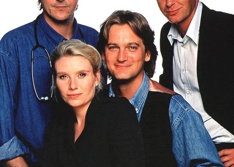 Promotional images featuring Adrian Lukis, Saskia Wickham, Simon Shepherd and Gary Mavers