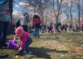 Humboldt Park Easter Egg Hunt. Photo courtesy of Humboldt Park Friends.