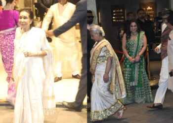 A grand wedding for Arjun Tendulkar saw the attendance of Bollywood luminaries including Amitabh Bachchan and Lata Mangeshkar, among others.