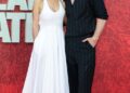 Sam Taylor-Johnson and Aaron Taylor-Johnson attends the "28 Years Later" World Premiere at the Odeon Luxe Leicester Square on June 18, 2025 in London, England.