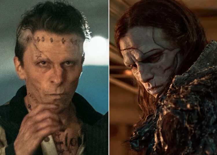 Christian Bale in 'The Bride!' (left) and Jacob Elordi in 'Frankenstein' (right)Credit: Niko Tavernise/Warner Bros. Pictures; Ken Woroner/Netflix