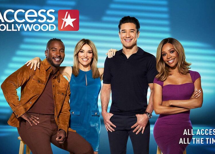 The hosts of 'Access Hollywood.'Credit: NBCUniversal Syndication Studios