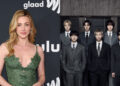 Lili Reinhart and BTS