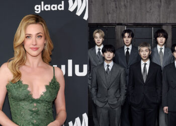 Lili Reinhart and BTS