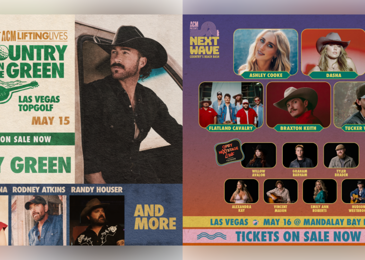 Additional Pre-Event Performers Revealed For 61st Academy of Country Music Awards Week Events