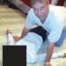 A photo of former Prince Andrew leaning released by US officials.