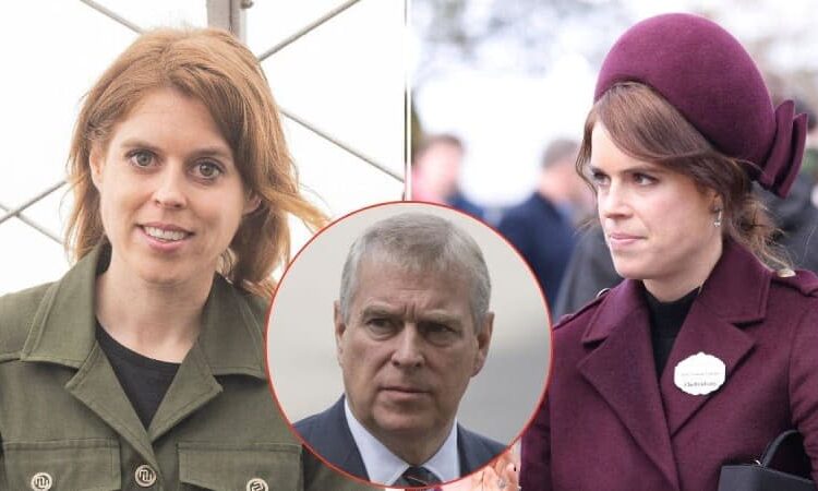 Princesses Beatrice and Eugenie are 'horrified' at their father former Prince Andrew's involvement in the Epstein scandal.MEGA