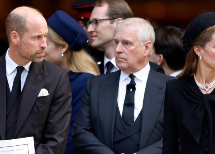 Andrew's unbelievable plea to Prince William at royal funeral revealed | Royal | News