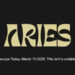 Aries Horoscope Today, March 10,2026: This isn’t a suitable day to invest
