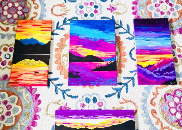 Art Mart features flora and fauna