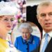 Ex-Prince Andrew allegedly made a cheeky comment to Queen Elizabeth during her 93rd birthday service.mega