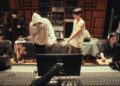 BTS members Suga, RM, V and Jin in BTS: The Return