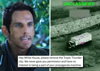 Ben Stiller and more actors condemn latest pro-war White House video