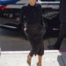 Bianca Censori dressed down in a smart black outfit ahead of her court appearance.