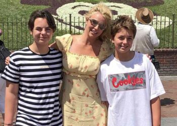 Britney Spears and her sons.Credit: Britney Spears/Instagram