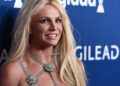 FILE – Britney Spears arrives at the 29th annual GLAAD Media Awards on April 12, 2018, in Beverly Hills, Calif. (Photo by Chris Pizzello/Invision/AP, File)