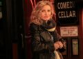 Cameron Diaz is seen filming at "The Sham" set in the West Village, Manhattan