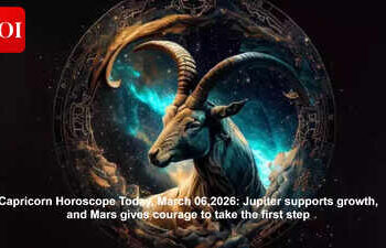 Capricorn Horoscope Today, March 06,2026: Jupiter supports growth, and Mars gives courage to take the first step