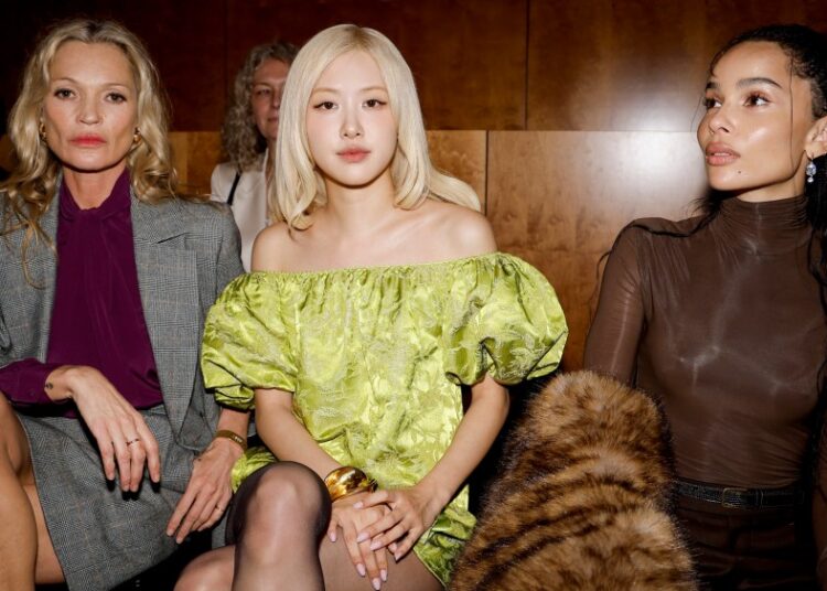 Kate Moss, Rosé and Zoe Kravitz