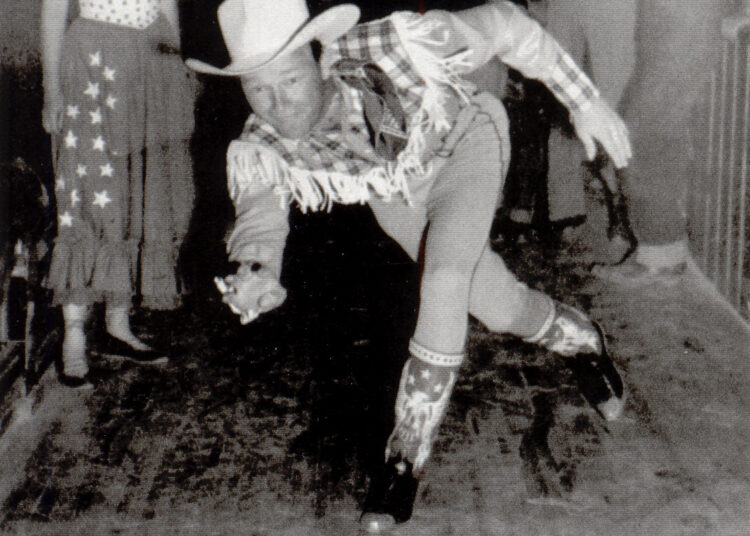 Roy Rogers rolled the first ball down the lanes at...