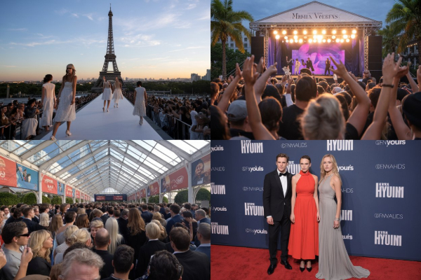 Celebrity Jet-Set Sparks Global Travel Buzz From Paris Fashion Week To Miami’s Jazz In The Gardens Festival