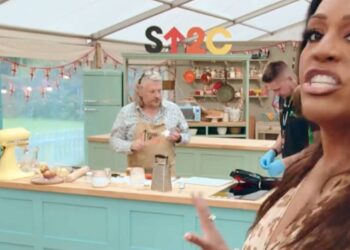 Celebrity Bake Off medics were forced to step in after one star's kitchen blunder
