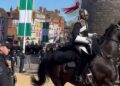 Chaos erupts after horse out of control during state visit near King | Royal | News