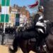 Chaos erupts after horse out of control during state visit near King | Royal | News
