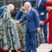 King Charles III and Queen Camilla greet the priest at the annual Commonwealth Day service in 2026. By: MEGA