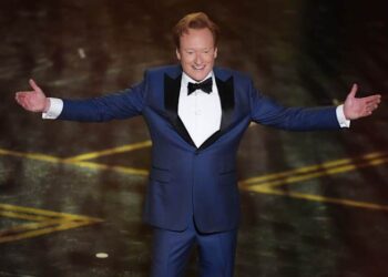 Conan O'Brien plays Aunt Gladys and takes opening shots at AI and Chalamet to open 2026 Oscars