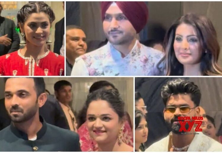 Cricket Legends, Bollywood Stars, and Celebs Shine at Arjun Tendulkar and Saaniya Chandhok's Grand Wedding