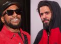 (L-R) CyHi the Prynce and J. Cole.