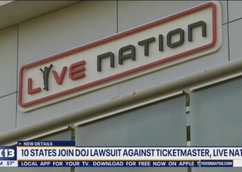 DOJ suit against Live Nation being settle but states' case remains