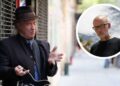 Dave Davies with a guitar on a New York street, and Moby looking pensive in the desert
