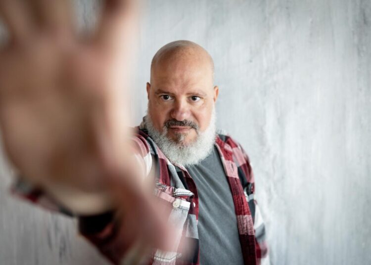 Comedian David Cross poses for a portrait