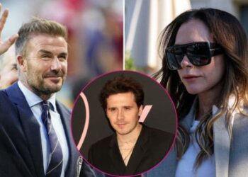 David Beckham and Victoria Beckham posted birthday tributes to Brooklyn Beckham amid an ongoing family feud.MEGA