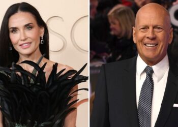 Demi Moore Shares Rare Photo of Ex Bruce Willis