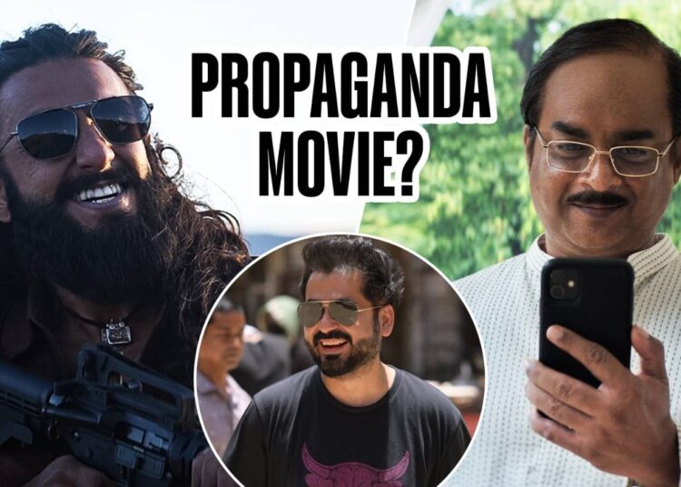 A section of audience is calling Dhurandhar a "propaganda" movie