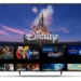 The landing page for Disney+