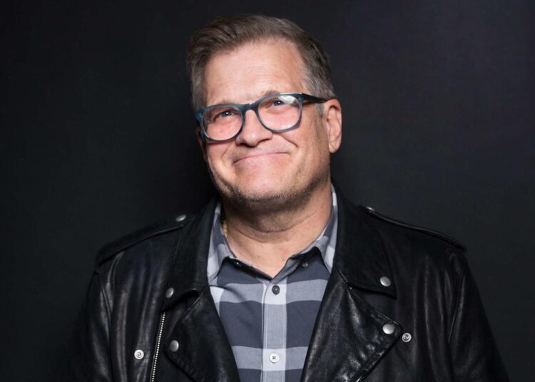 Drew Carey poses for The Artists Project at Rock To Recovery 5th Anniversary Holiday PartyCredit: Michael Bezjian/WireImage